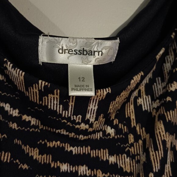 Dress Barn Women's Sleeveless Dress Size 12 - Picture 3 of 7